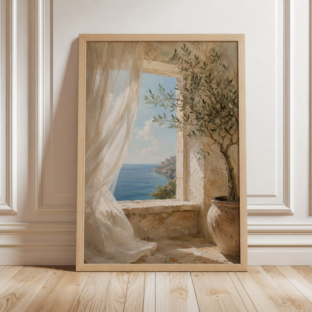 Mediterranean View Olive Tree
