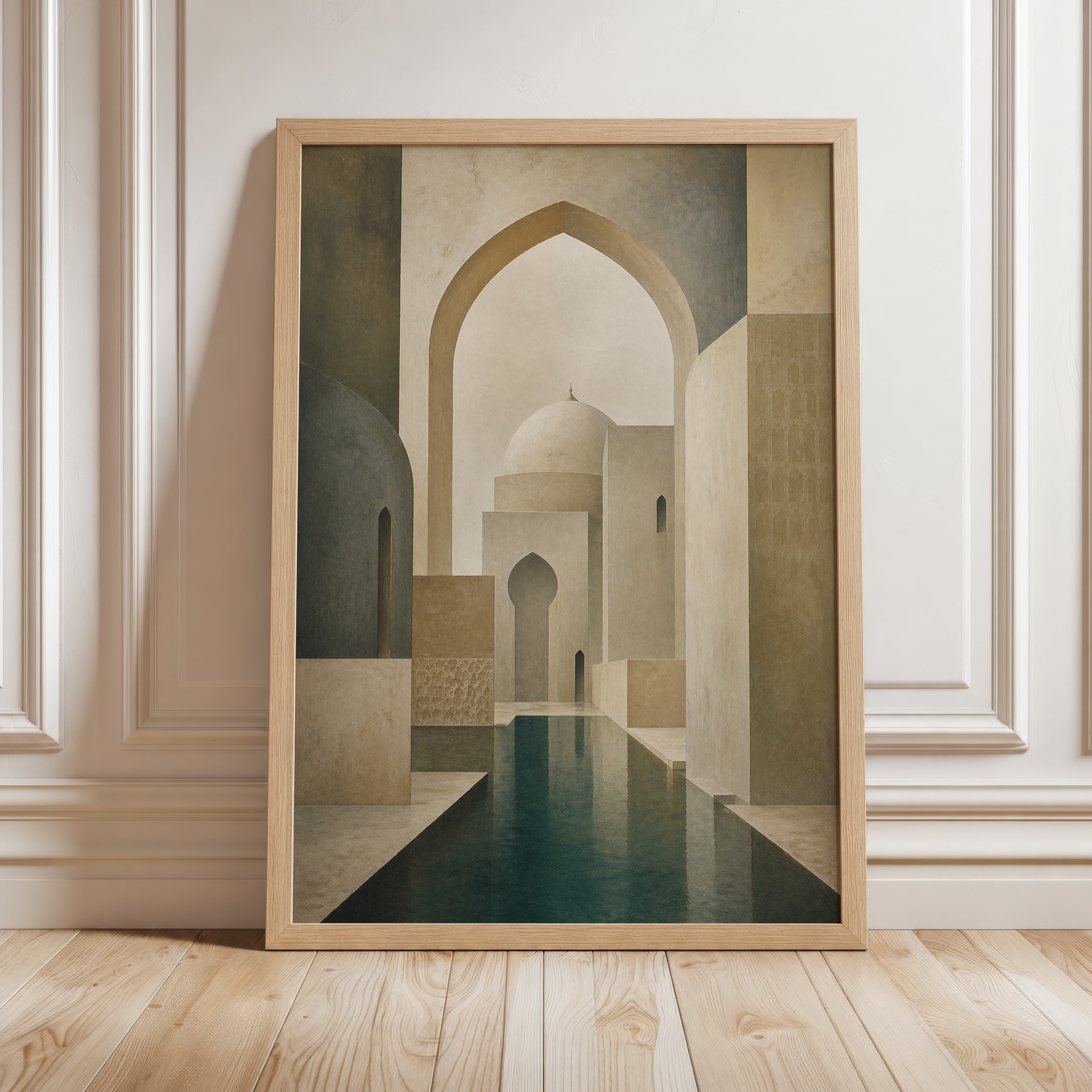 Mosque Abstract - Exhibit 04