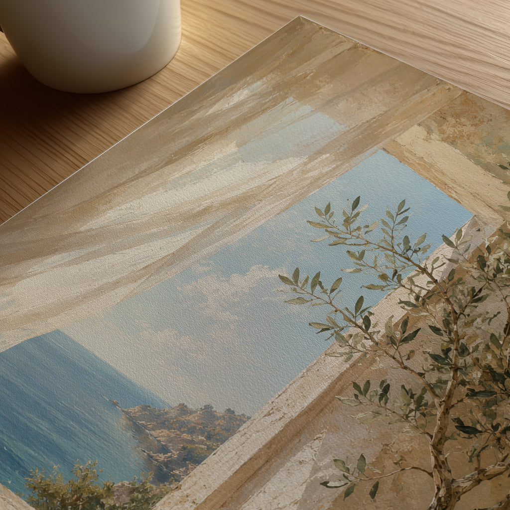 Mediterranean View Olive Tree