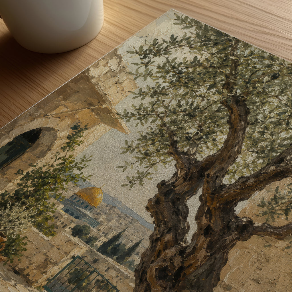 Palestine Olive Tree Artwork