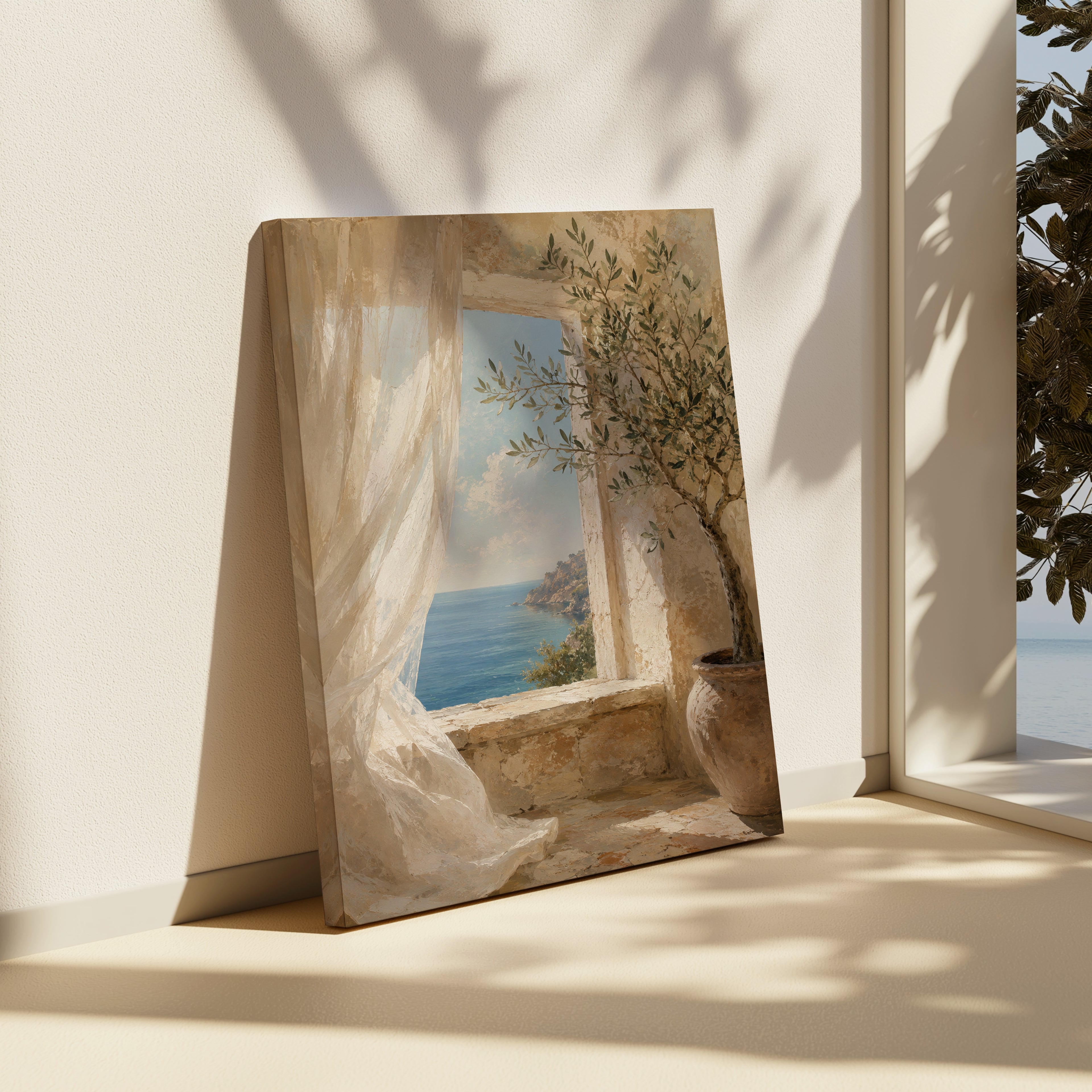 Mediterranean View Olive Tree