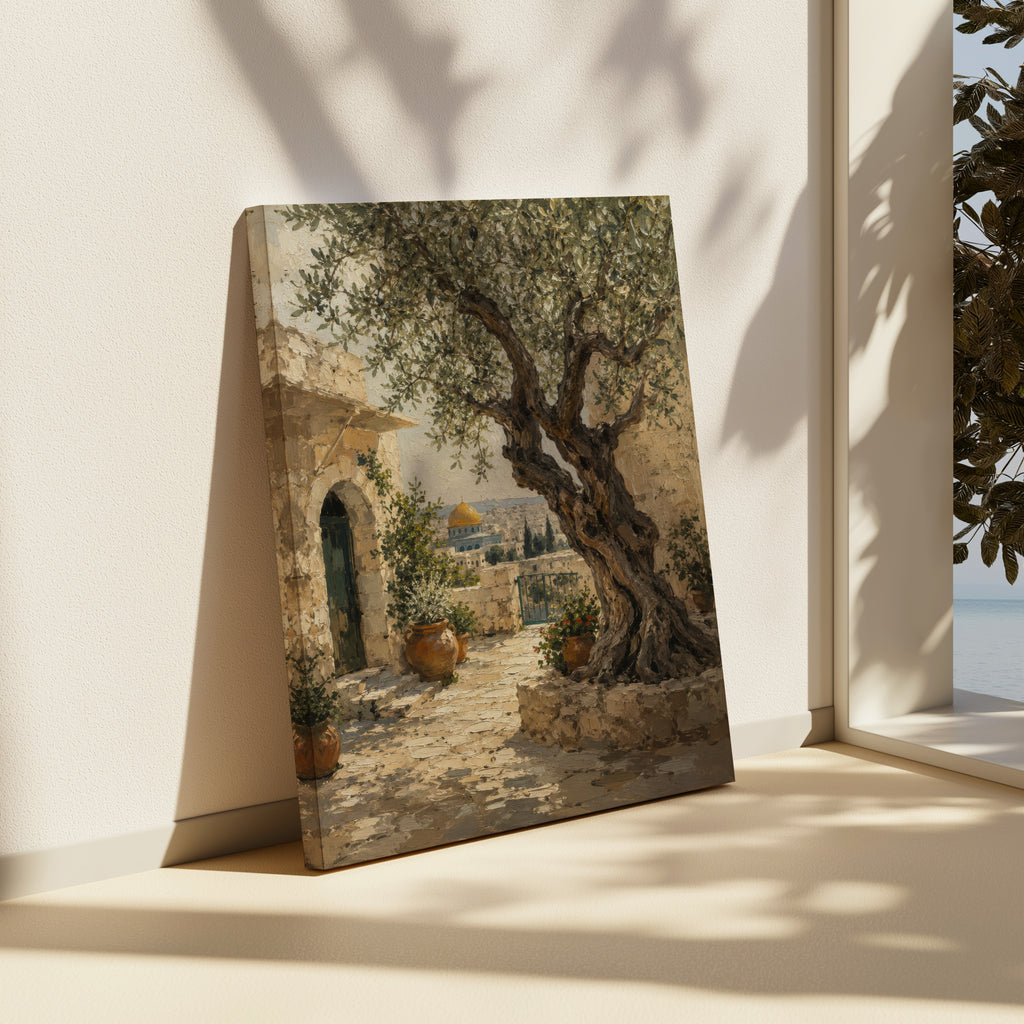 Palestine Olive Tree Artwork