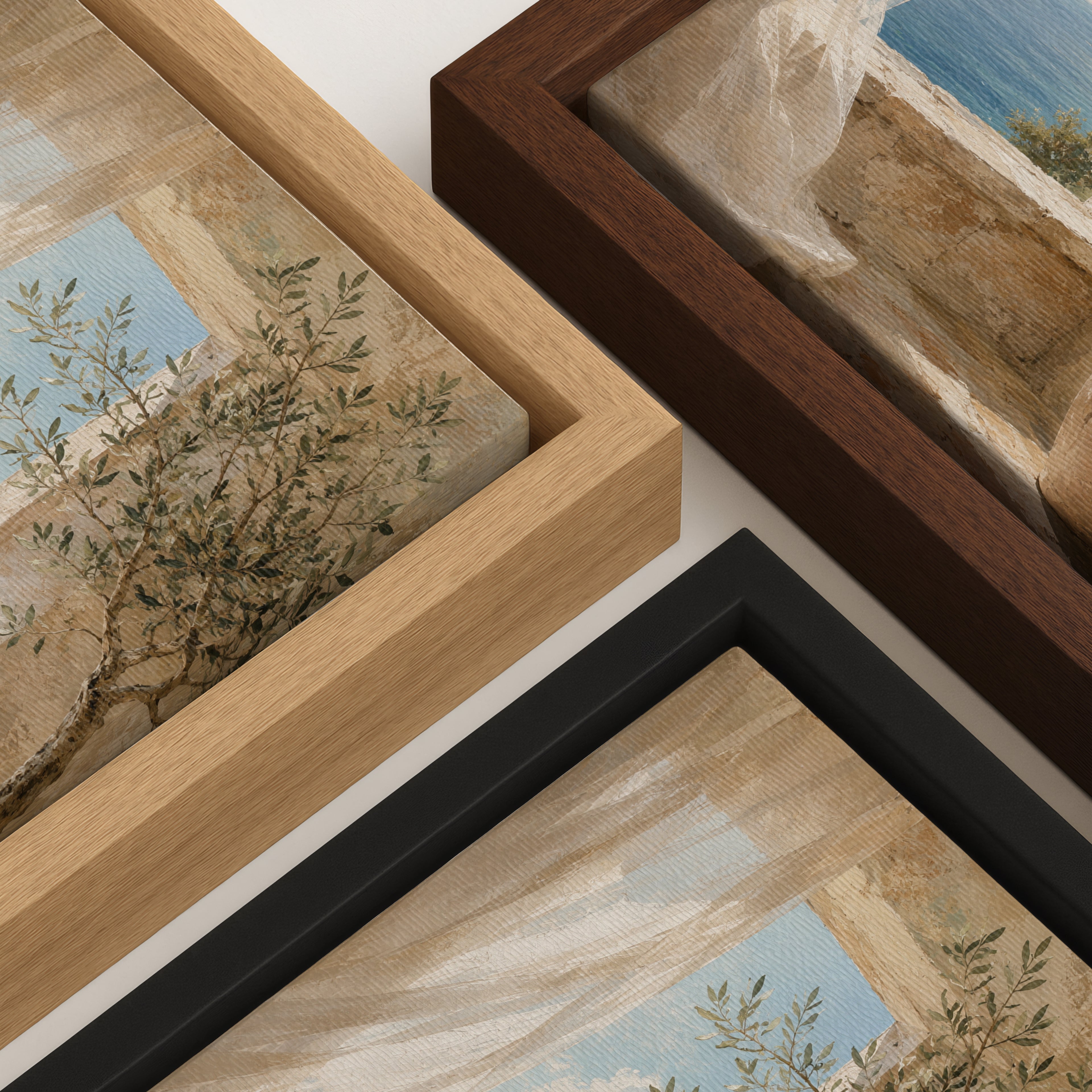 Mediterranean View Olive Tree
